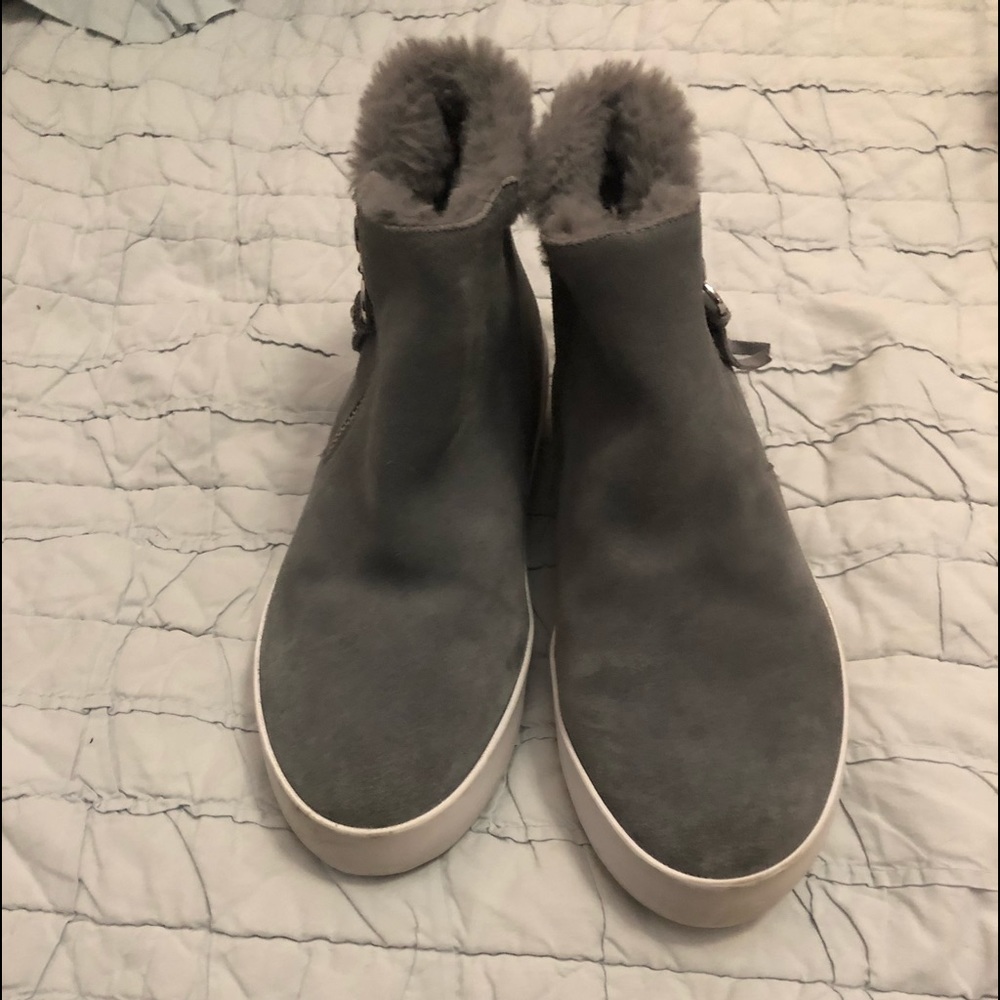 Rebecca Minkoff fur booties